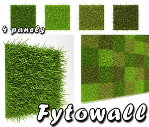 3d model fytowall wall fyto