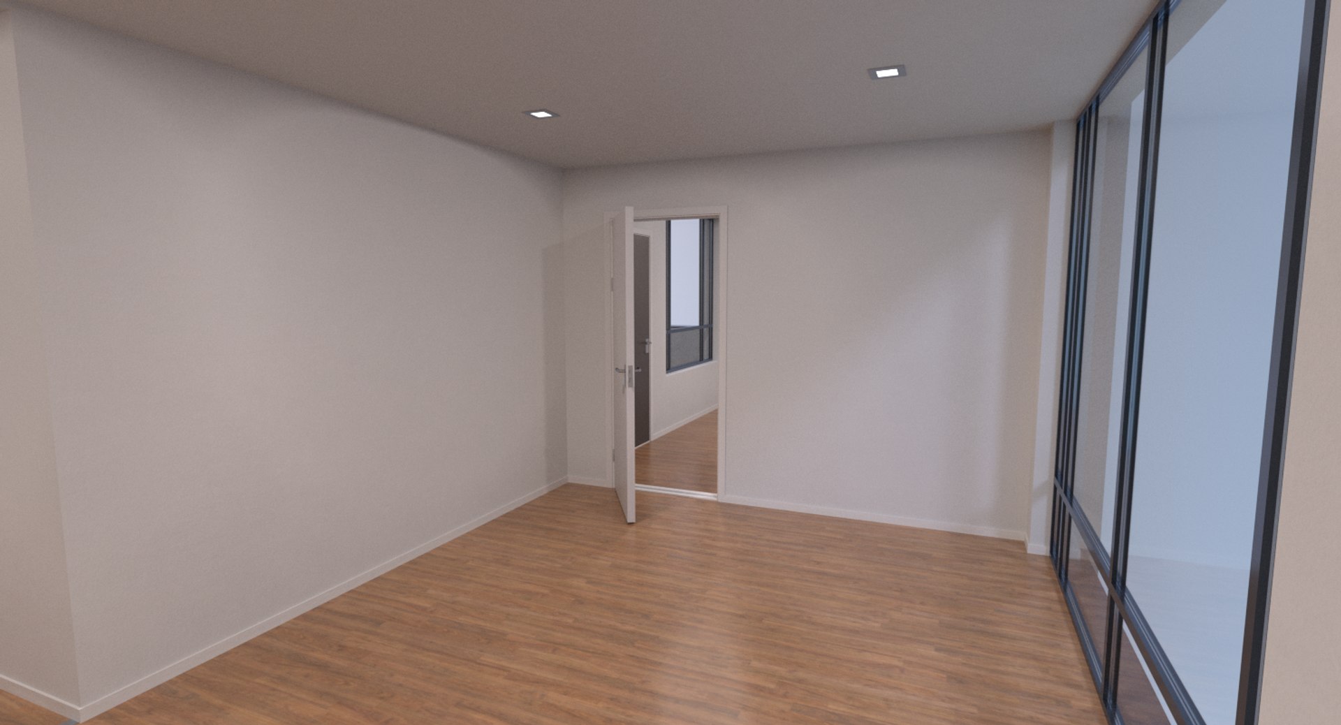obj modern house interior