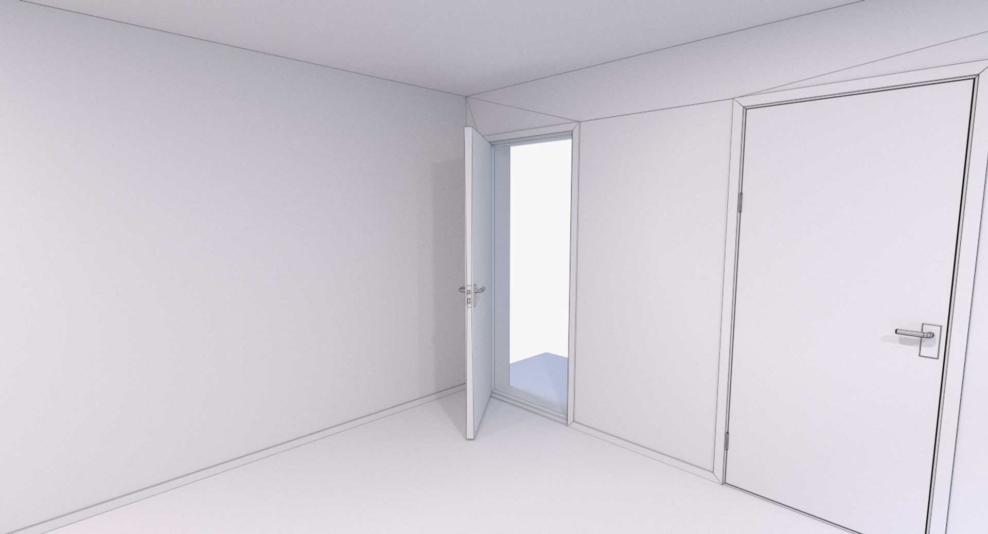 obj modern house interior