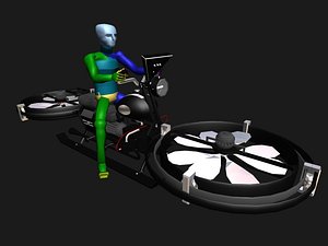 Hybrid Hover Bike