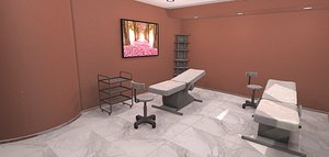 3D vr massage room -