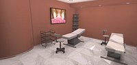 Massage room - interior and props