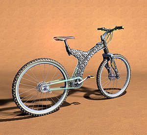 3d obj bike