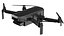 Detailed Drone With Controller Black