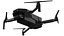Detailed Drone With Controller Black