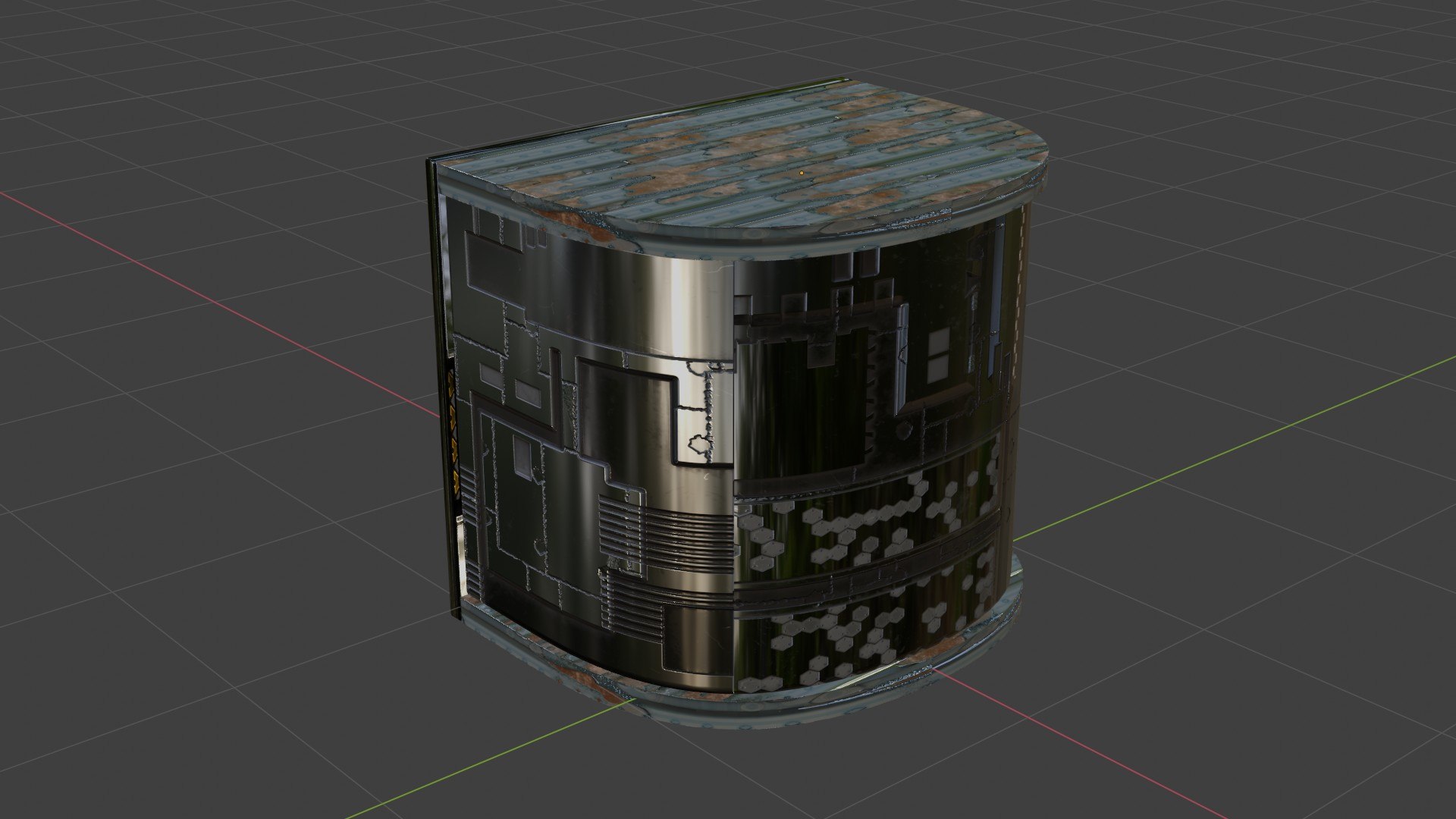 Scifi Spaceship Angular Module Table Panel Component 3D - TurboSquid ...