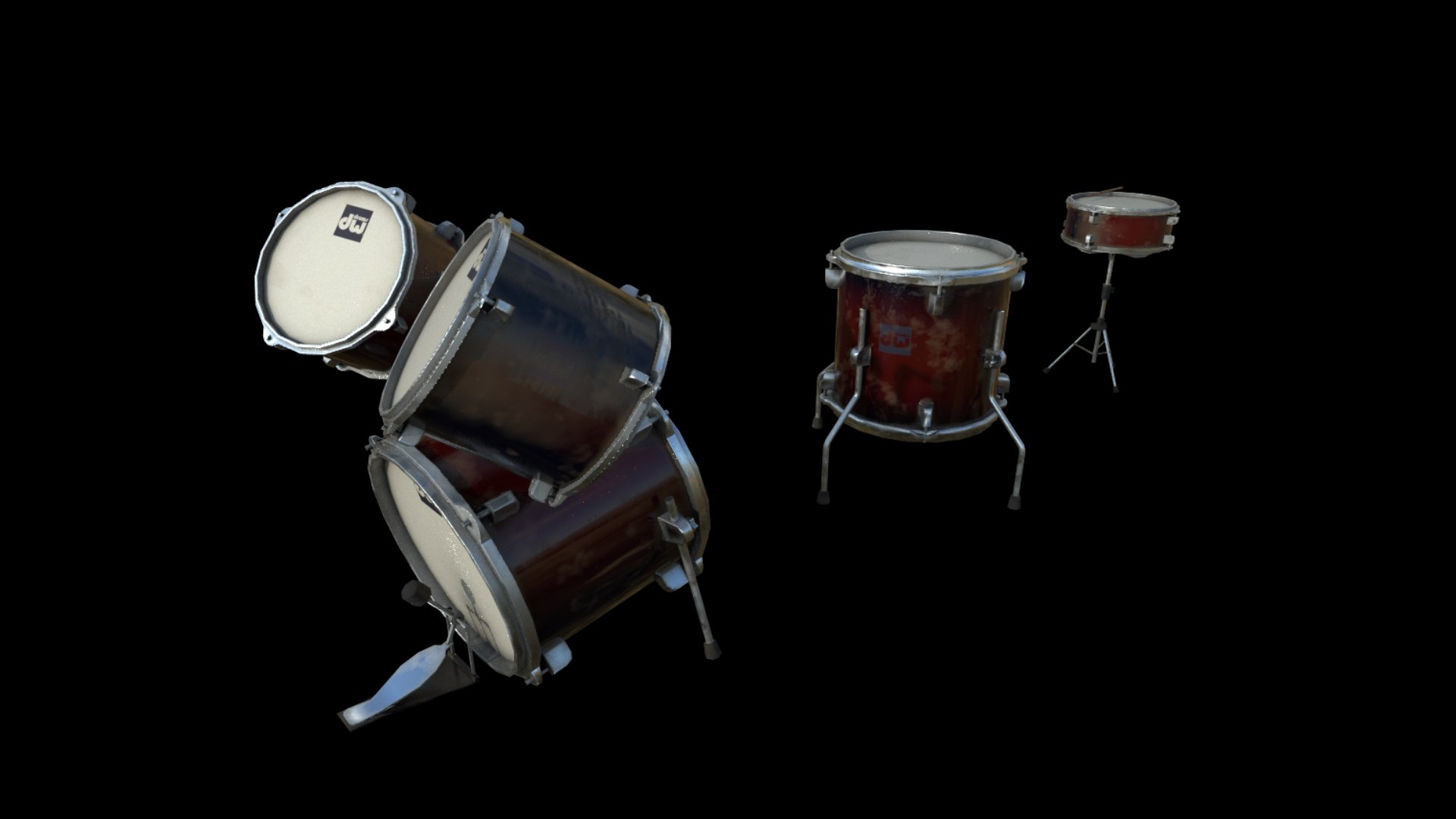 3D Music Instruments Pack 1 TurboSquid 2091387   Safeimagekitresizedimg27 