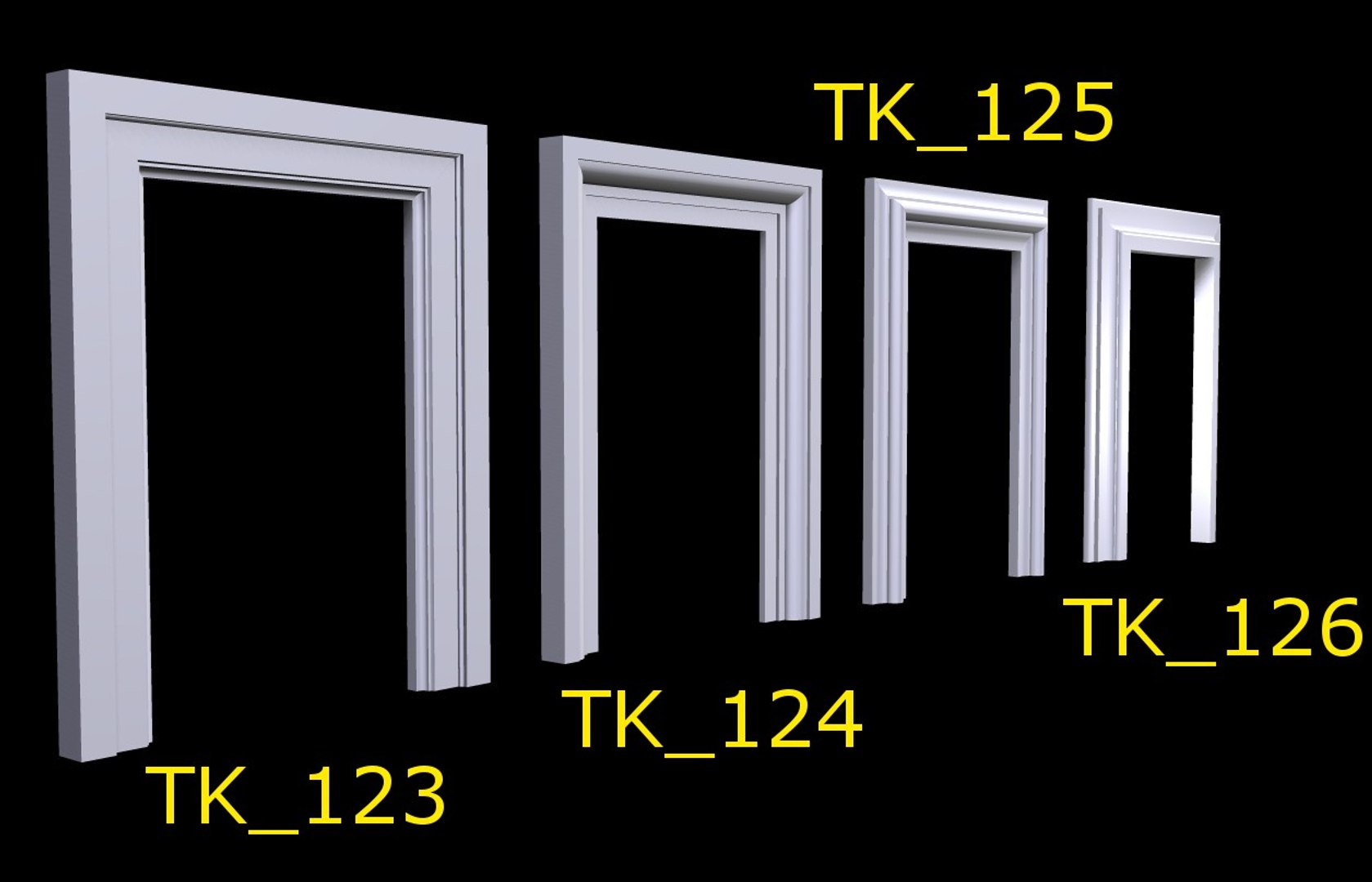 3d Model Trims Exterior