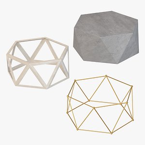 Hexagonal Antiprism 3D model