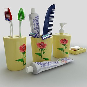 3ds max wc decoration set 1