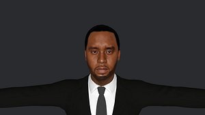 P Diddy  Hyper Realistic Full Body Fully Rigged Character