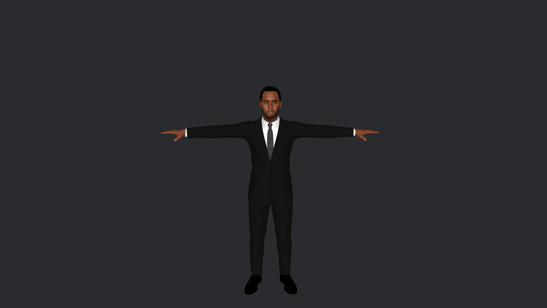 P Diddy Hyper Realistic Full Body Fully Rigged 3d Character 3d 