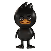 Toy collectible Tud Toy The Ugly Duck in three sizes