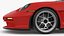 Realistic Red Sports Car