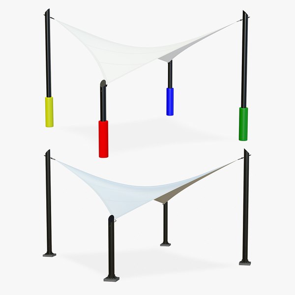 Tensile Structures System 3D model