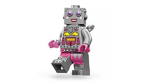 Lego Lady Robot - Rigged Minifigure - 71002-16