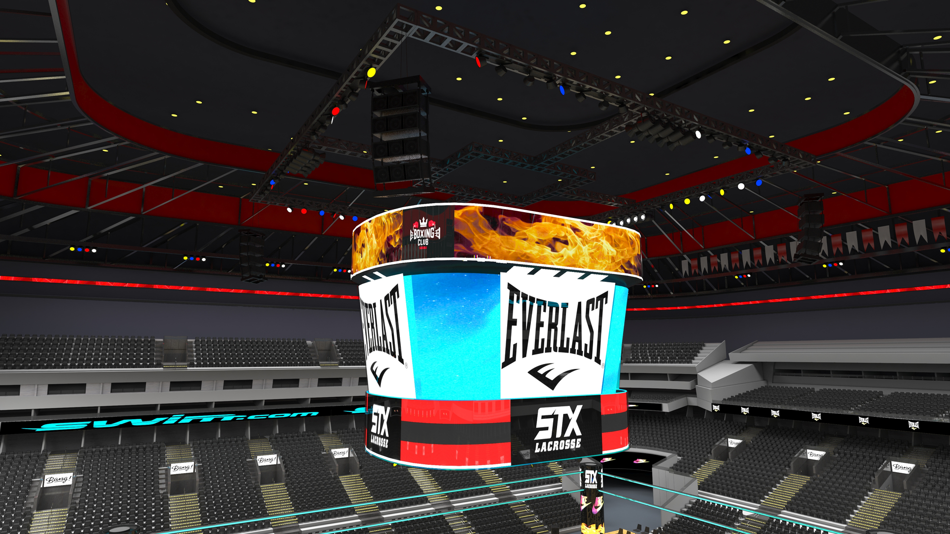 Boxing Arena model - TurboSquid 1791493