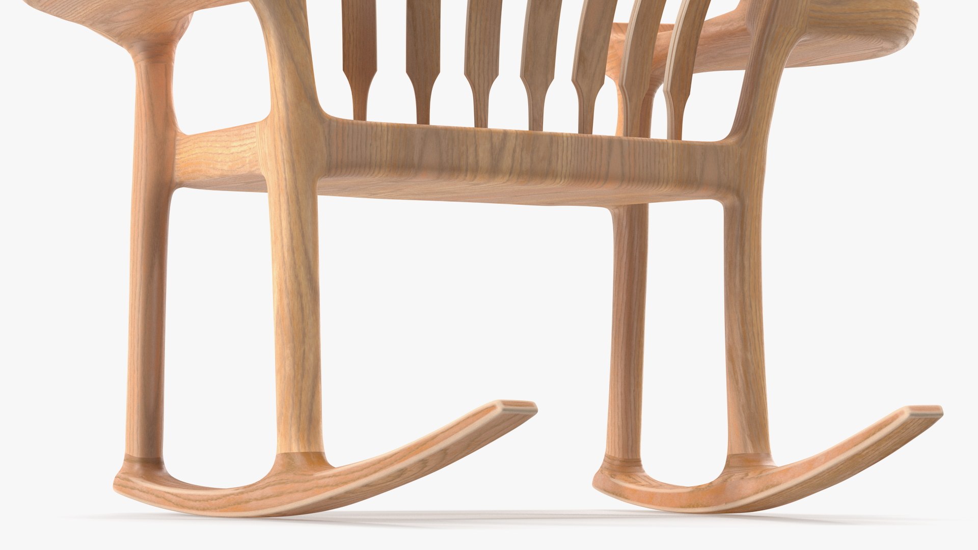 Triple Rocking Chair Model - TurboSquid 2050966