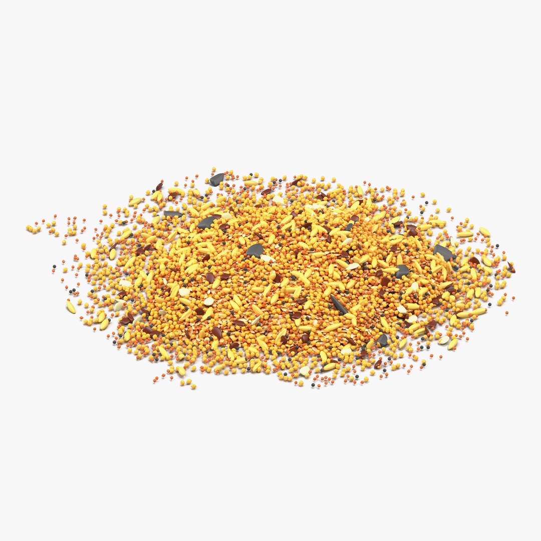 Wild Bird Food 3D model preview