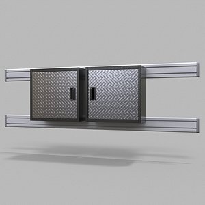 1 Wall Mounted Storage Cabinet 1d 3D model