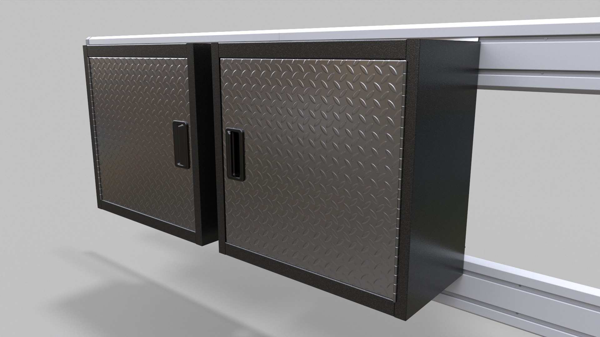 1 Wall Mounted Storage Cabinet 1d 3D Model - TurboSquid 2039454