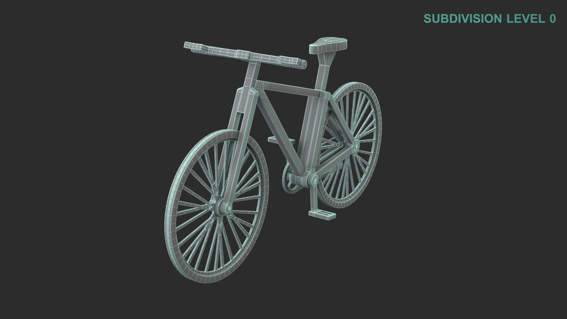 3D Wooden Bicycle https://p.turbosquid.com/ts-thumb/HX/xeQRgs/j7/wireframe_0007/jpg/1727354431/1920x1080/fit_q87/65254b409dbcd5f4d8d545500628f78de9126410/wireframe_0007.jpg