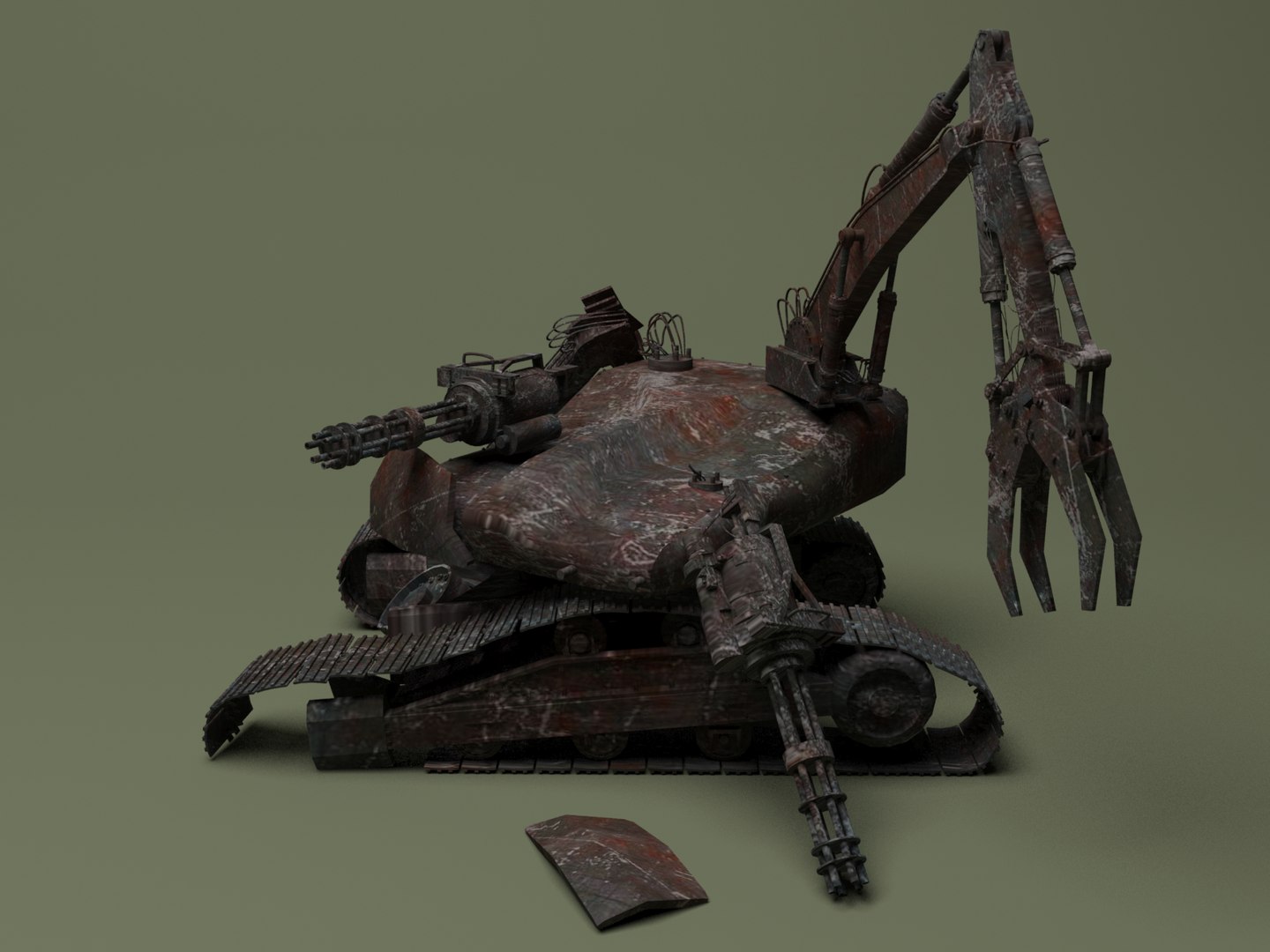 Max Blasted Robot Destroyer