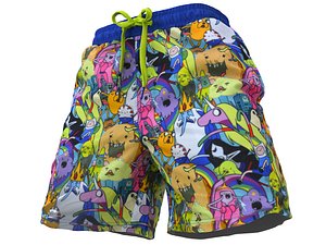 3D model Shorts Scan