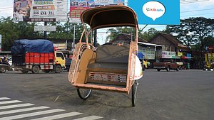 3D model traditional vehicle