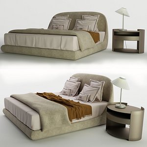 3D taormina bed