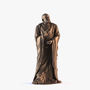 3D Buddhist statues 020 model
