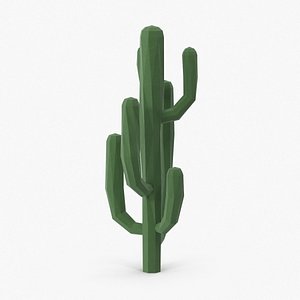 3d saguaro cactus 03 model