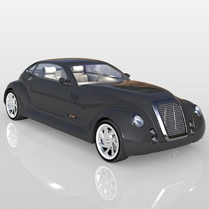 Retro Concept Car