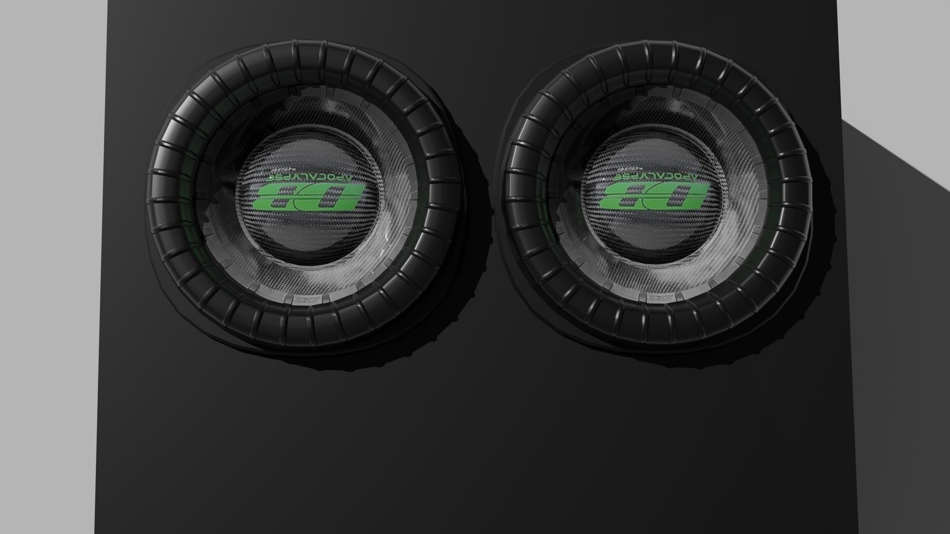 3D Subwoofer Deaf Bonce 3015R Model TurboSquid 2207185
