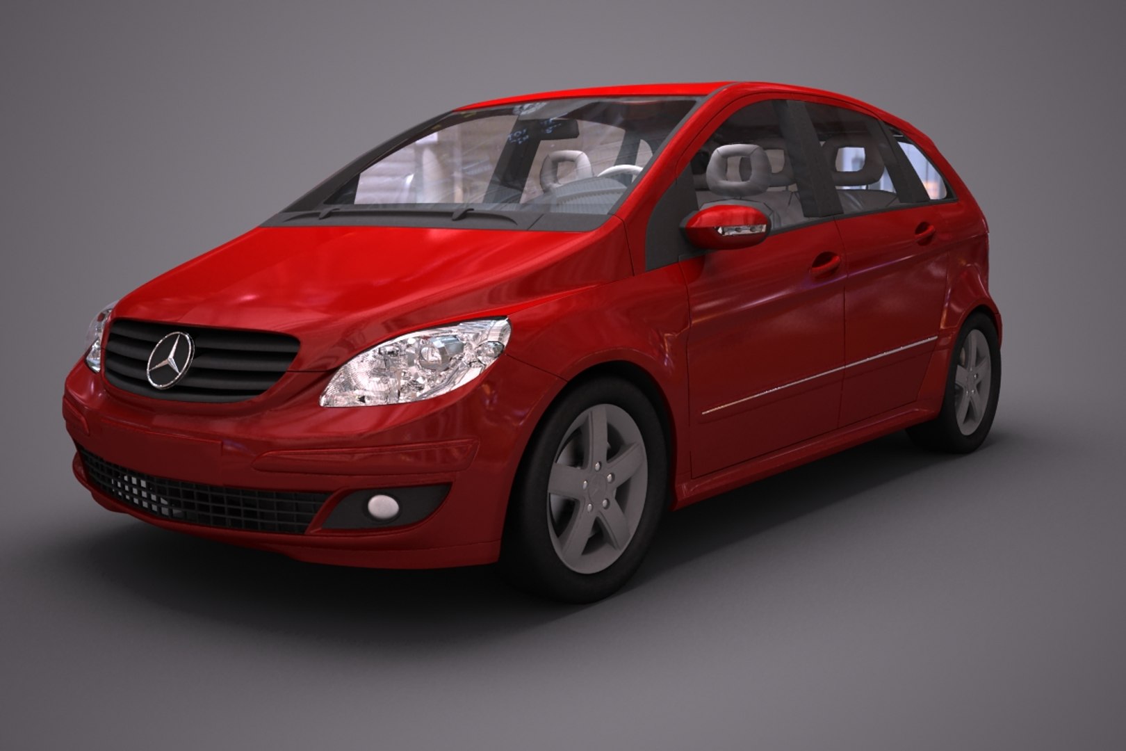 Mercedes Benz B Car 3d 3ds