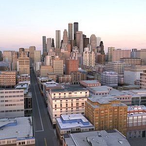 City 63 3D model