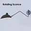 3d max rotating sconce