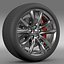 Infiniti Q70 Hybrid wheel 2015