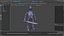Skeleton Undead Warrior Forest - Rigged Animated Lowpoly