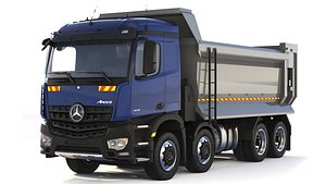 3D model Mercedes-Benz Arocs 4142 tipper 2021