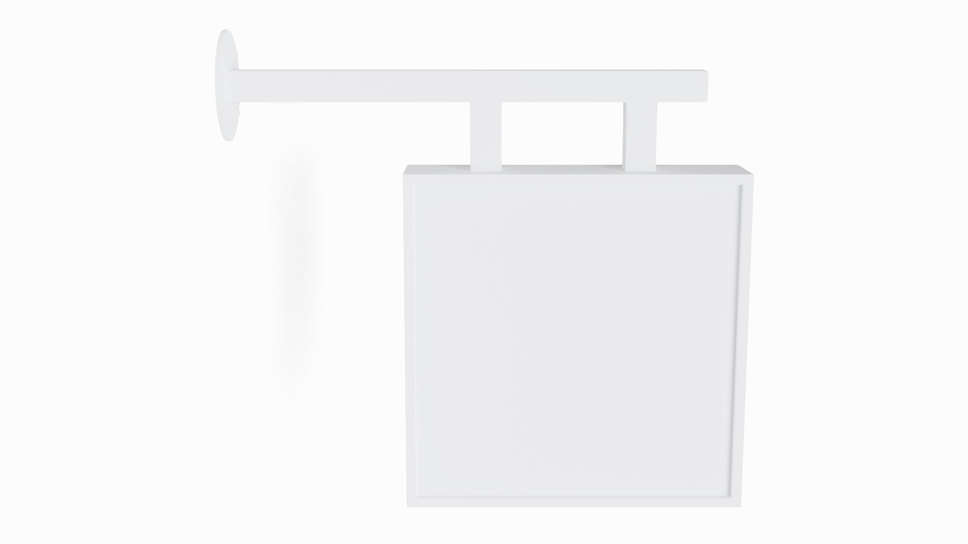 3D square signboard - TurboSquid 1662911