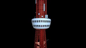 TV tower 3D model