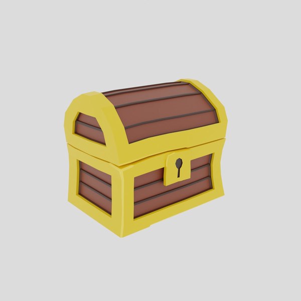 Low Poly Chest 3D model - TurboSquid 1973368