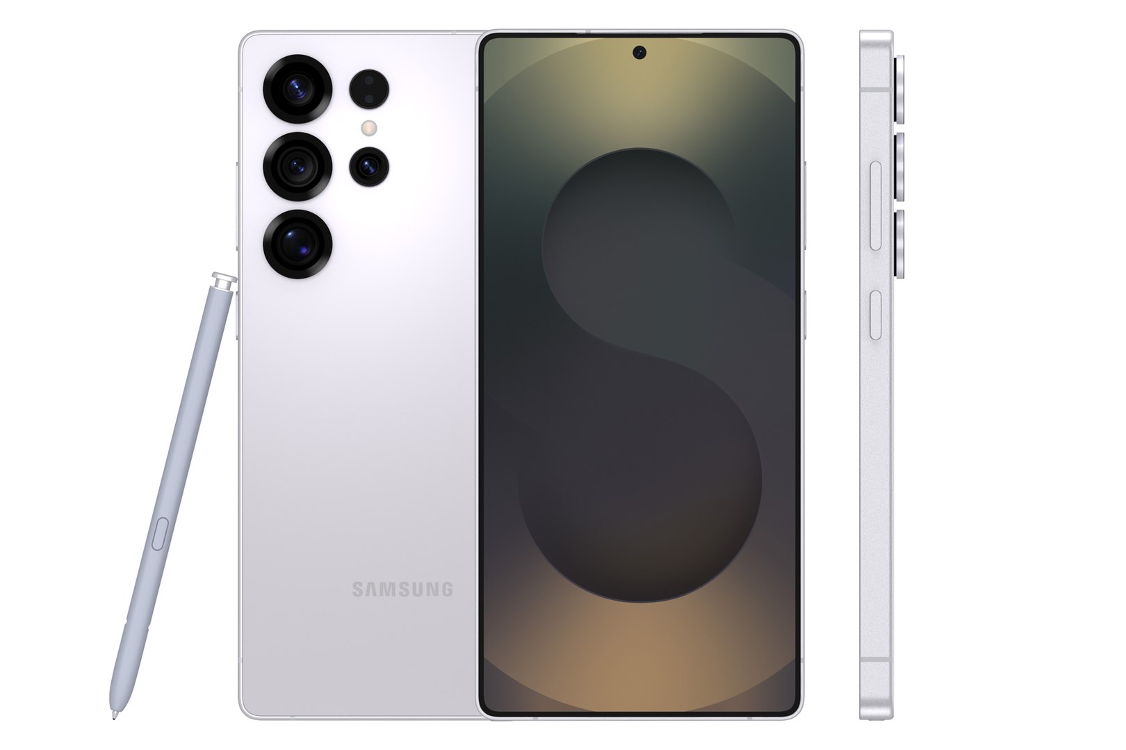 3D SAMSUNG Galaxy S25 Ultra 2025 All Colors Model - TurboSquid 2345806