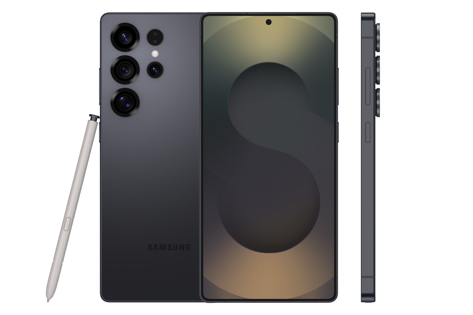 3D SAMSUNG Galaxy S25 Ultra 2025 All Colors Model - TurboSquid 2345806