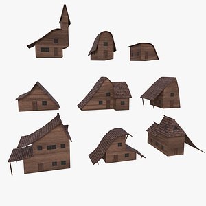 Medieval Building Collection model