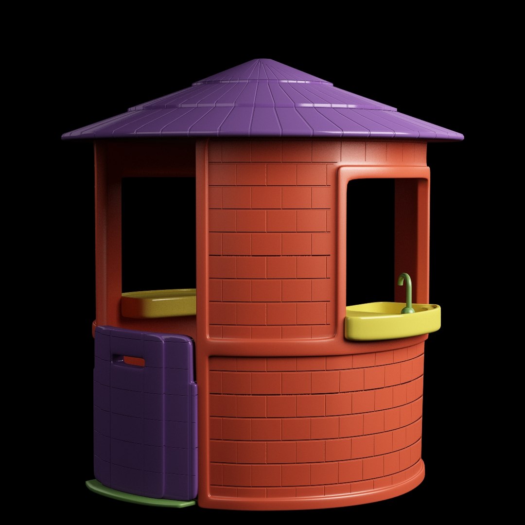 Model Small House Toy