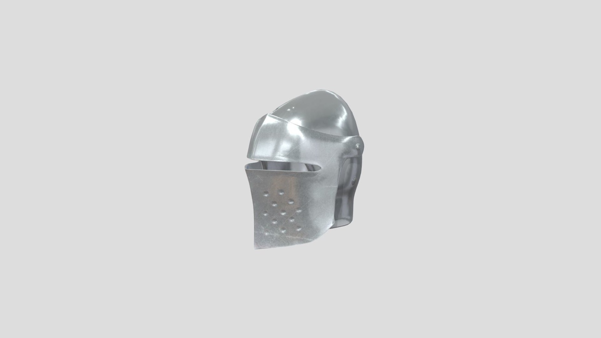 3D Model Medieval Helmet - TurboSquid 2200398