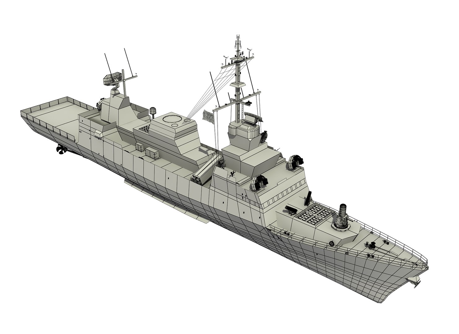 Sraeli Eilat Class Sa 3D Model - TurboSquid 1484227