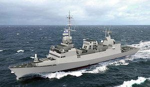 SAAR-5 ISRAELI EILAT CLASS CORVETTE